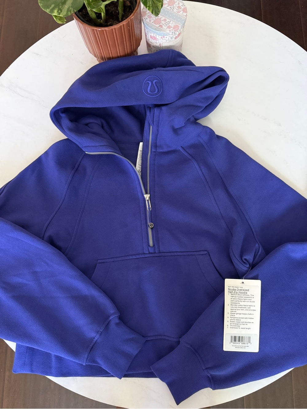 NWT Lululemon HZ Scuba Lazurite